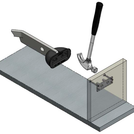 Terwa Borgplaat TMP-100 - 45170