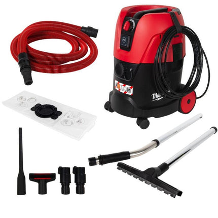 Milwaukee AS2-250EH bouwstofzuiger 25 LITER H-KLASSE