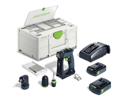 ACCU-SCHROEFBOORMACHINE CXS 18 C3,0-Set